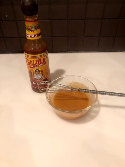 Hot sauce and butter